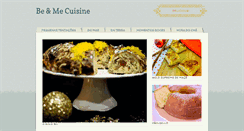 Desktop Screenshot of bemecuisine.com