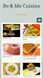 Mobile Screenshot of bemecuisine.com